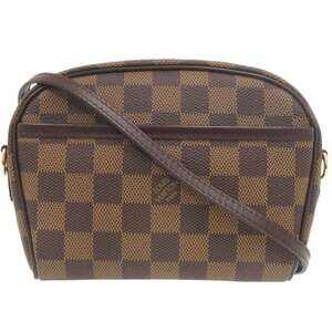 LOUIS VUITTON Authentic Brown Damier Pochette Shoulder Bag